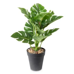 Kunstplant monstera - ø16x30 cm