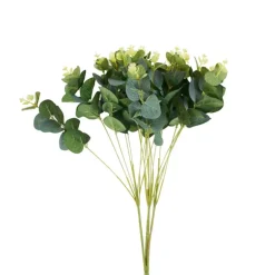 Kunsttak eucalyptus - groen - 48 cm