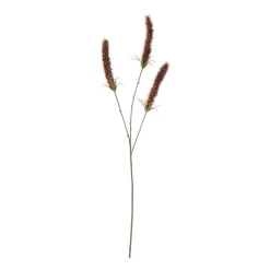 Kunsttak graan - rood - 63 cm