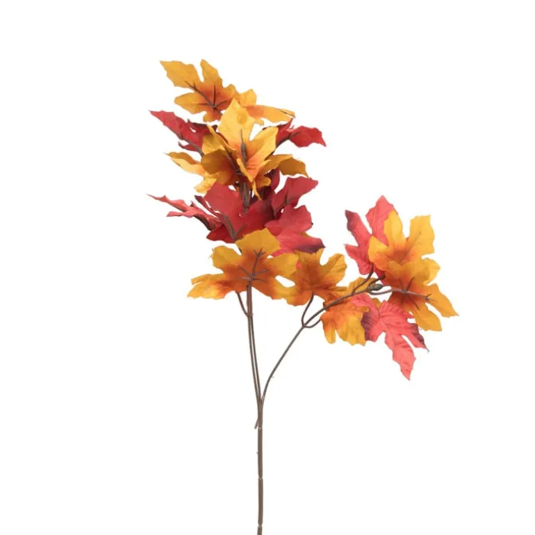 Kunsttak herfst - oranje - 60 cm