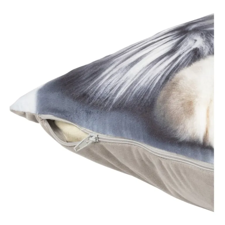 Kussen kat - multikleur - 45x45 cm