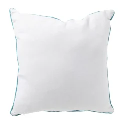 Kussen palmboom - blauw/wit/goud - 45x45 cm