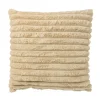 Kussen rib - beige - 45x45 cm