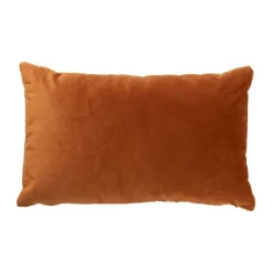 Kussen zebraprint - terra/wit - 30x50 cm