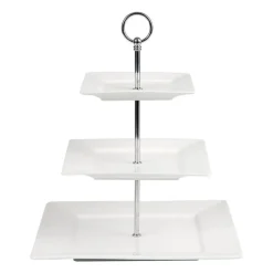 3-laags etagère vierkant