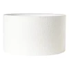 Lampenkap bouclé - wit - ø45x26 cm