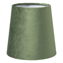 Lampenkap taps mini - groen - ø17x13 cm