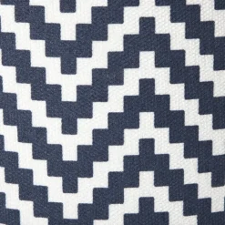 Lampenkap zigzag klein - zwart/wit - ø21x15.5 cm