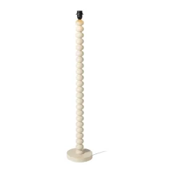 Lampvoet bollen - beige- ø24x135 cm