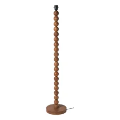 Lampvoet bollen hoog - bruin - ø25x130 cm