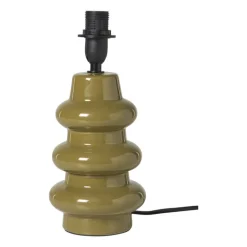 Lampvoet lagen - groen - ø11.2x18 cm