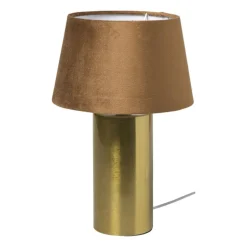 Lampvoet shiny - goudkleurig - ø9.8x27 cm