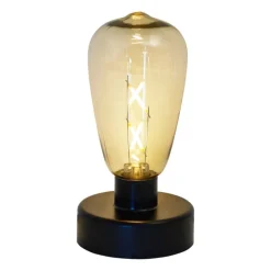 LED lamp op batterij - ø7,5x15 cm