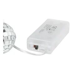 Lichtslinger met discoballen - 10 LED - 165 cm