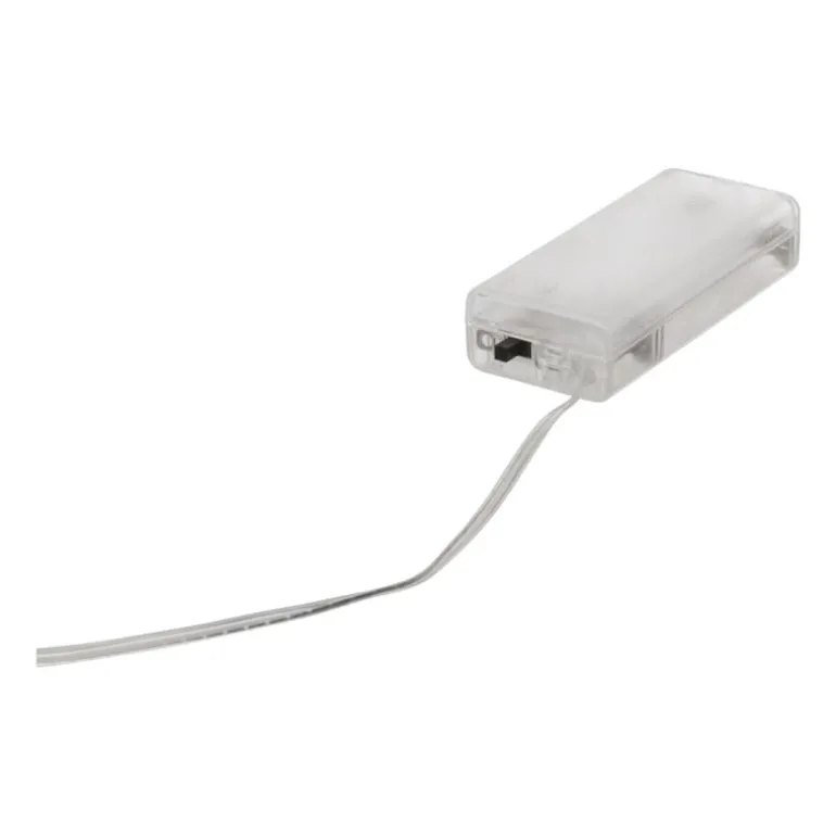 Lichtslinger met knijpers kerst - 30 cm - diverse varianten