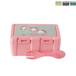 Lunchbox met spork - diverse kleuren