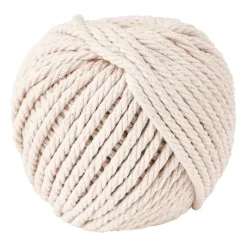 Macrame touw - naturel - 40 meter