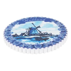 Magneet Hollandse molen - rond