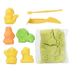 Magnetisch zand - met vormpjes - diverse kleuren