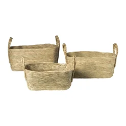 Mand Basix rechthoek - 16x35x25 cm - naturel