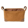 Mand boucle - bruin - 17x33x23 cm