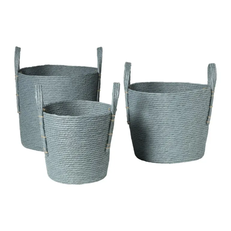 Mand Lotte - ø22x23 cm - blauw