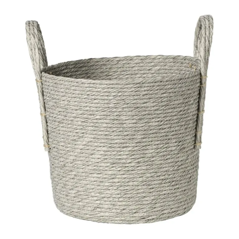 Mand Lotte - ø25x28 cm - grijs