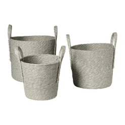 Mand Lotte - ø28x33 cm - grijs