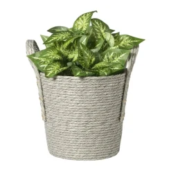 Mand Lotte - ø22x23 cm - grijs