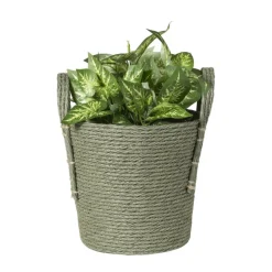 Mand Lotte - ø22x23 cm - groen