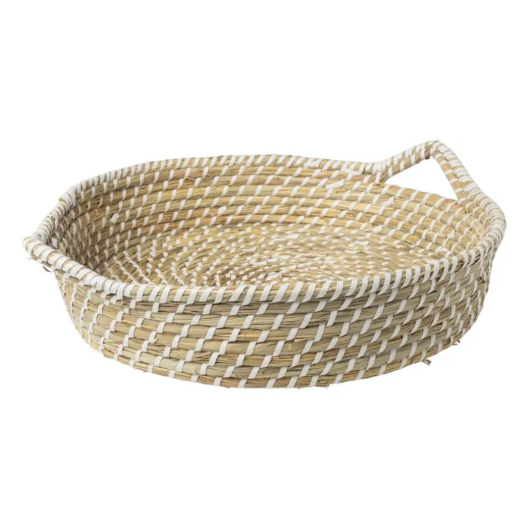 Mand sofie met hengsels - ø45x10 cm