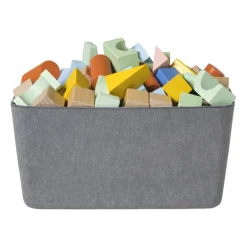 Mand vilt groot - grijs - 14x29x23 cm