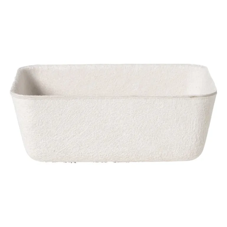 Mand vilt klein - wit - 5.5x15x10 cm