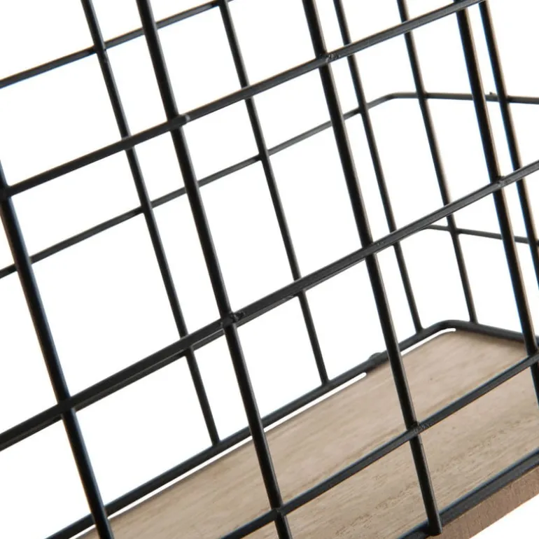 Mandje voor wandrek - 22x24x9 cm - zwart