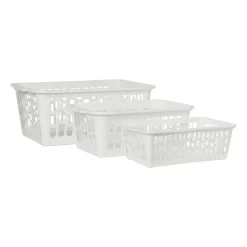 Mandje wit - 24x14x8 cm