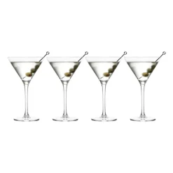 Martini glazen royal leerdam - 260 ml - set van 4