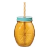 Mason jar citroen - oranje - 450 ml
