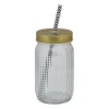 Mason jar goud - 450 ml