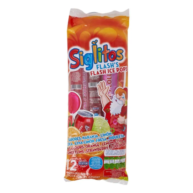 Mega ijs lolly - 12 stuks - 960 ml