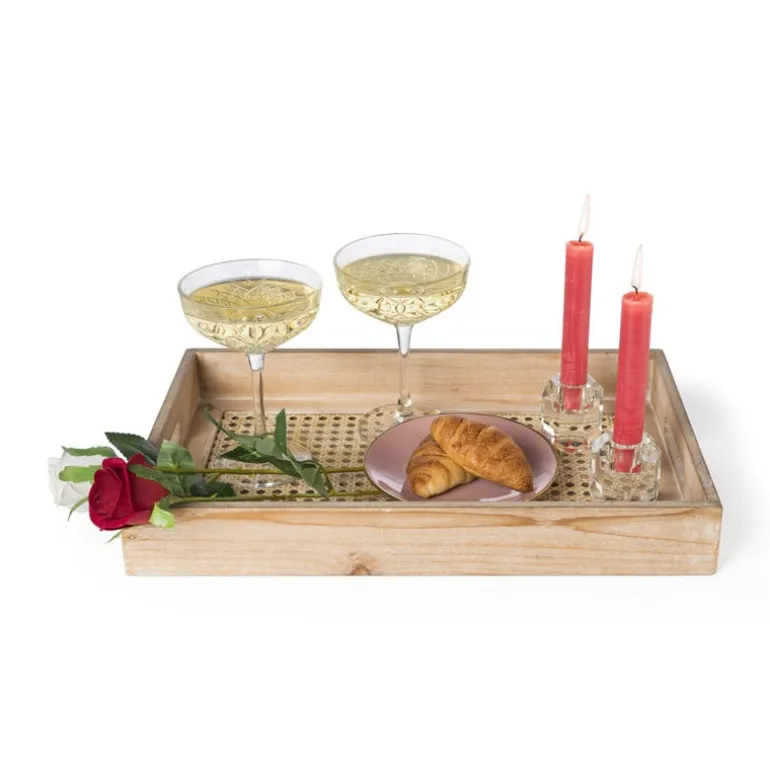 Mercedes roos - wit - 49 cm