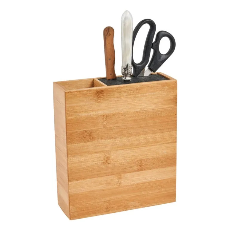 Messenblok - bamboe - 20.5x8x23 cm