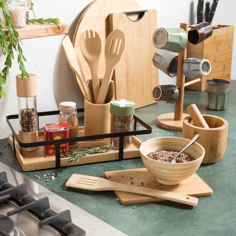 Messenblok - bamboe - 20.5x8x23 cm