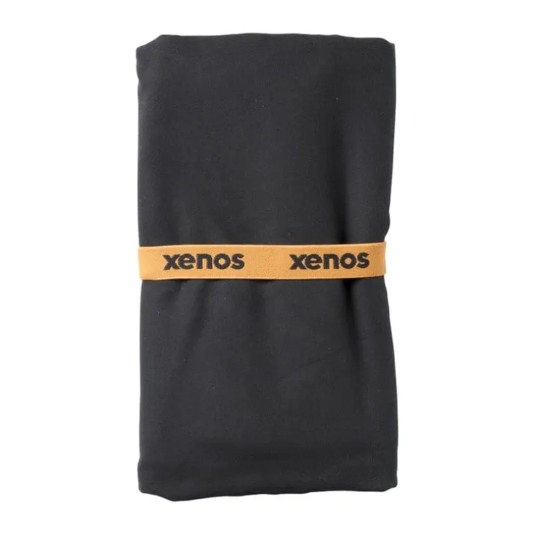 Microvezel handdoek - zwart - 175x110 cm