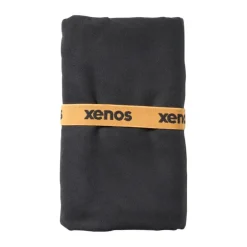 Microvezel handdoek - zwart - 130x80 cm