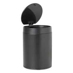 Mini pedaalemmer - 1.5 liter - zwart