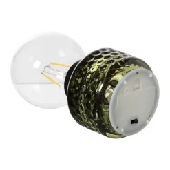 Mini tafellamp - groen - ø8x17 cm