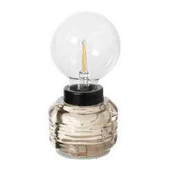 Mini tafellamp - roze - ø8x17 cm