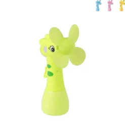 Mini ventilator dieren - diverse kleuren - 15.5x7x10 cm