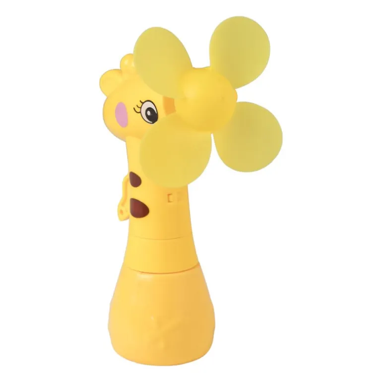 Mini ventilator dieren - diverse kleuren - 15.5x7x10 cm