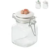 Mini weckpot kerst - transparant - 90 ml - diverse varianten